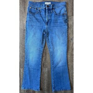 Women's Madewell light wash jeans Cali Demi Boot size 27‎